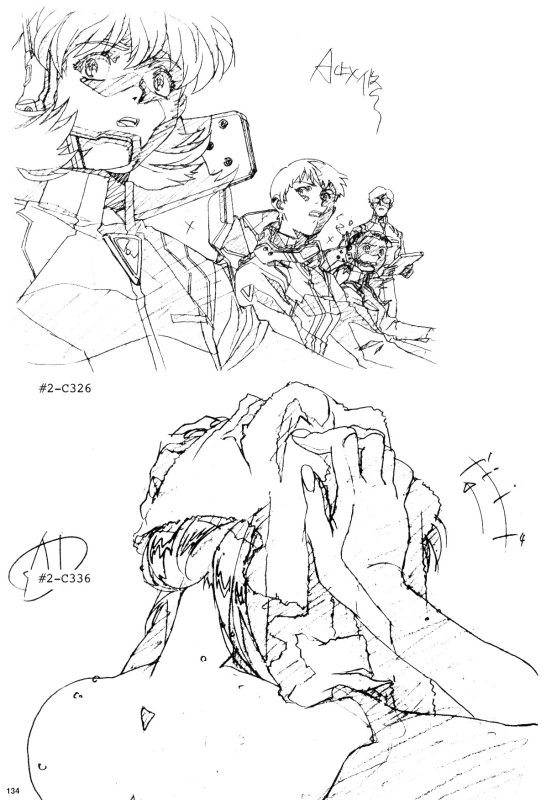 Otaku Gallery  / Art Books / Evangelion - Groundworks Volume 1 / 029b.jpg